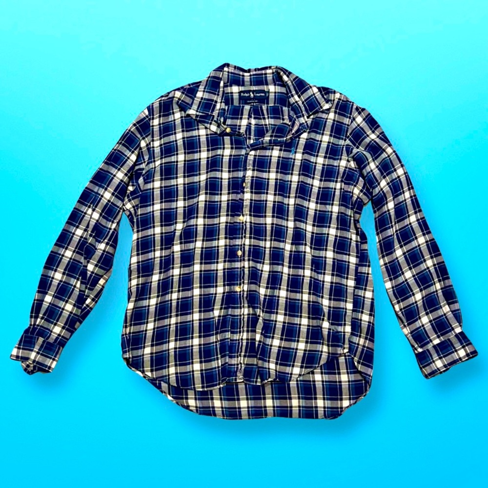 XL Ralph Lauren, Plaid Button Down Shirt
